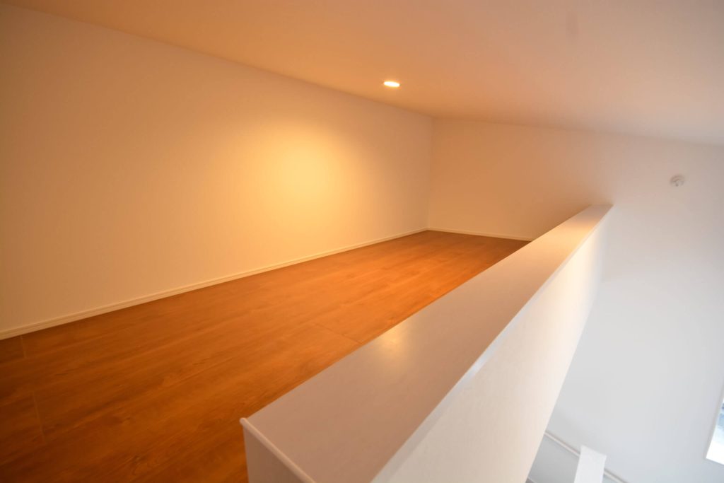 建売住宅のロフト