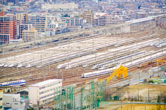 新幹線車両基地