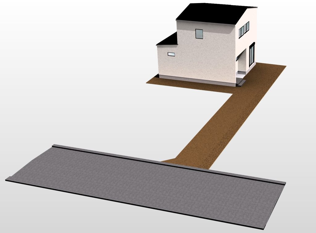 旗竿地(読み方は「はたざおち」)とは