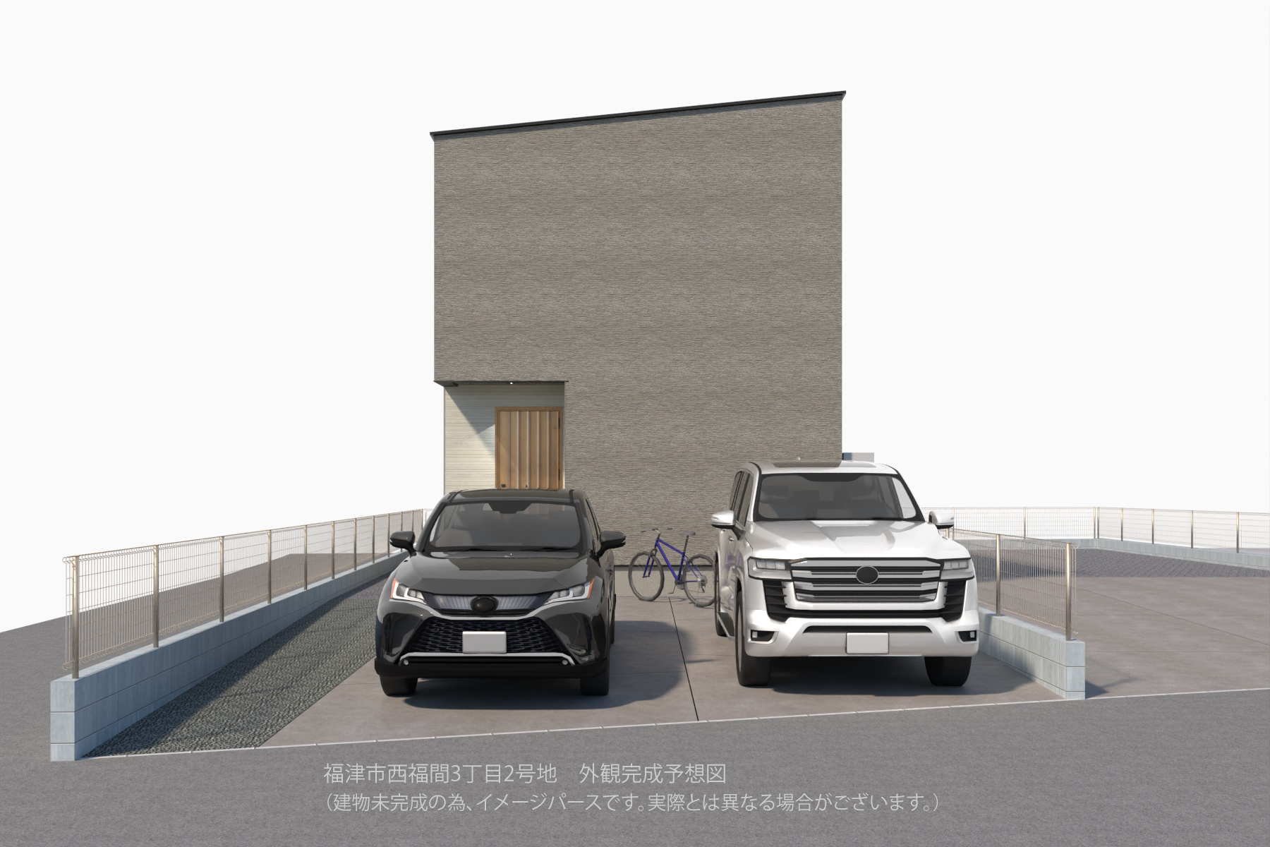 福津市西福間3丁目 2号地イメージ