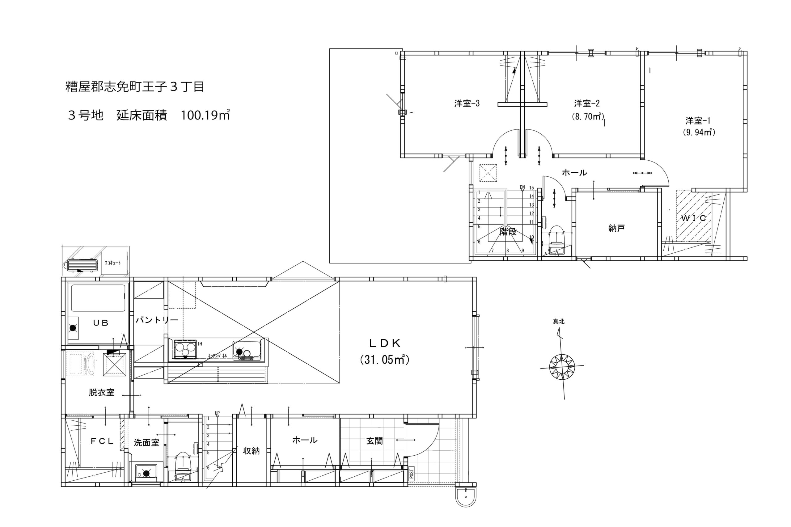 糟屋郡志免町王子3丁目 2期 3号地イメージ